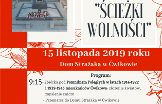 Przejdź do wpisu Przegląd programów artystycznych „Ścieżki Wolności” – Ćwików 15.11.2019r.
